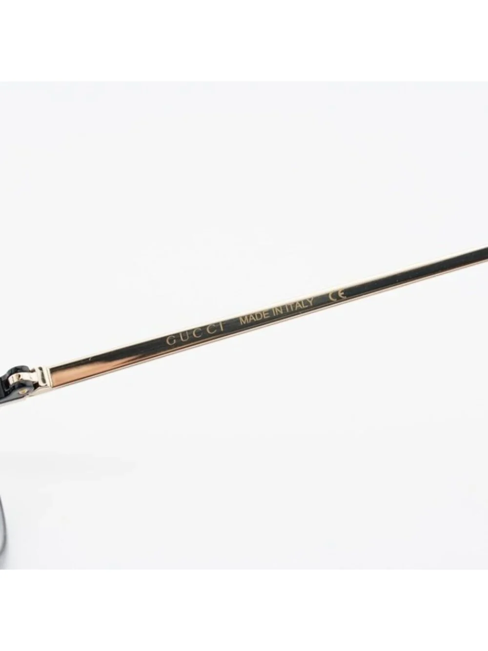 Gucci GG0581O 006 Eyeglasses Black/Gold 50mm Round Frame